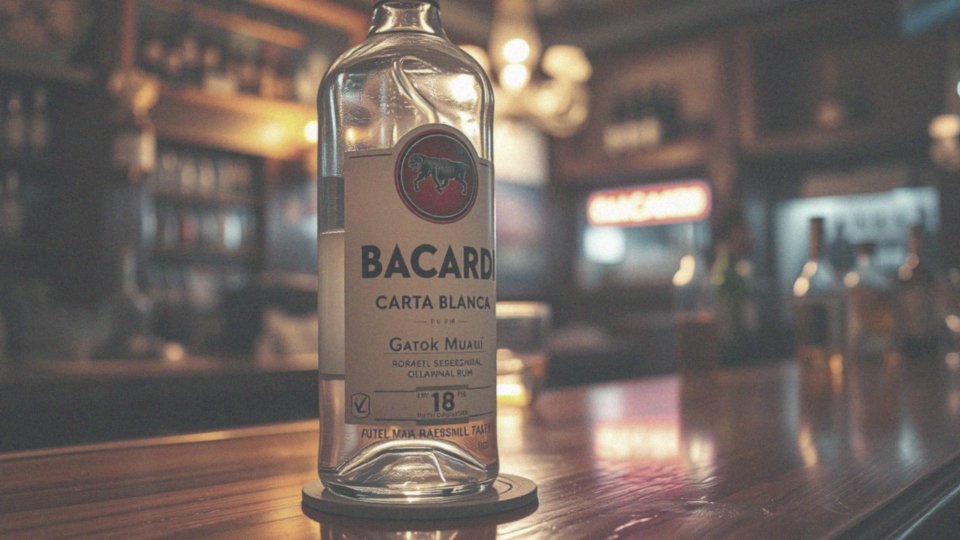 Jaka jest zawartość alkoholu w rumie Bacardi?