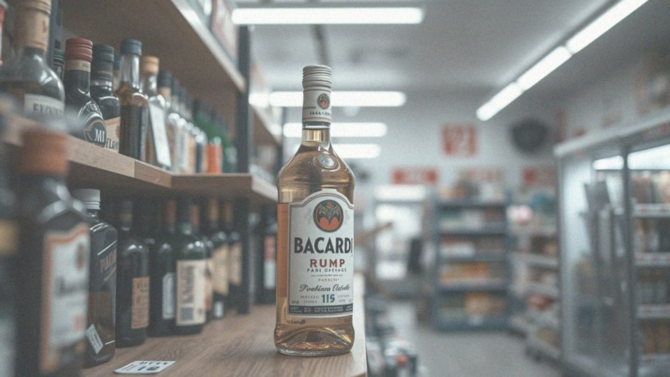 Jakie są różnice cenowe rumu Bacardi w różnych sklepach?