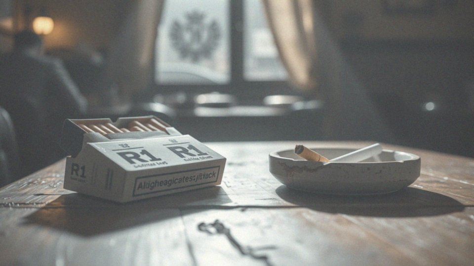 Jaką zawartość nikotyny mają papierosy R1?