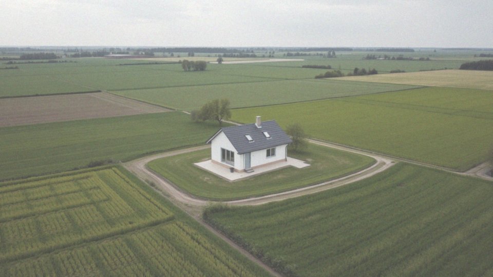 Jakie ograniczenia dotyczą metrażu domku holenderskiego na działce rolnej?