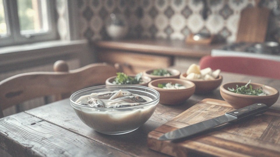 Jak długo trwa przygotowanie śledzi w śmietanie?