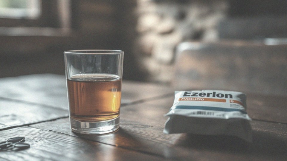 Ezehron Duo a alkohol – jak unikać ryzykownych interakcji?