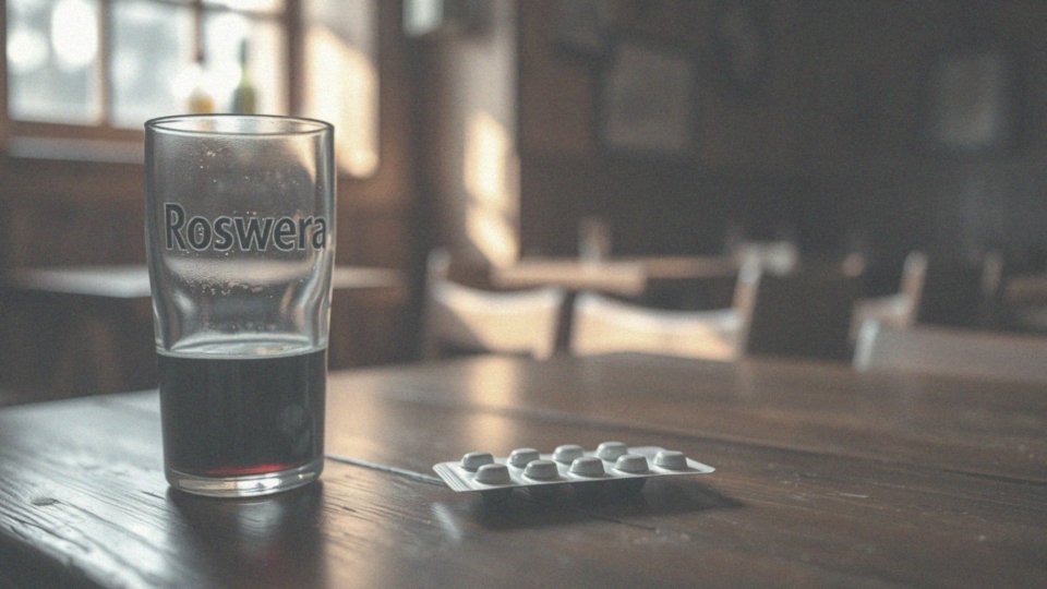 Roswera a alkohol – co warto wiedzieć o ich interakcjach?